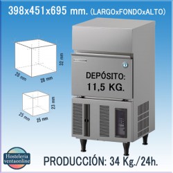 FABRICADOR DE HIELO HOSHIZAKI IM-30CPE